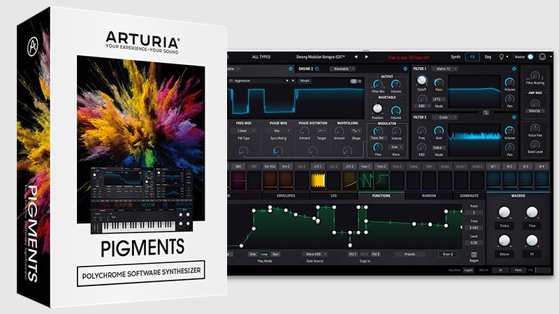 Arturia – Pigments VST virtual synthesizer Instant Delivery for windows